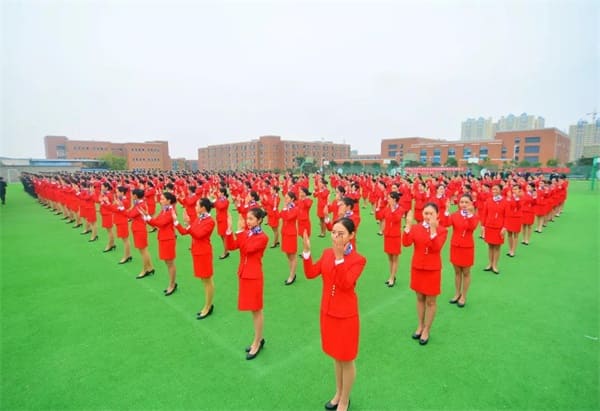 成都郫县希望职业学校校园环境